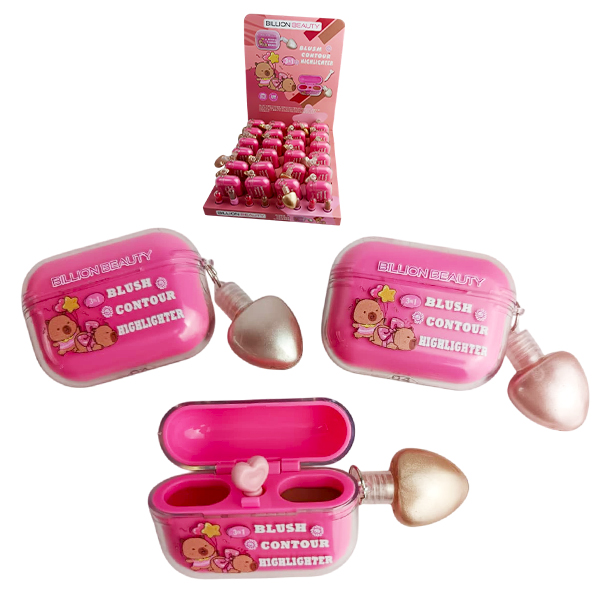 Duo de Balsamos con brillo labial Beillion Beauty Surtidos