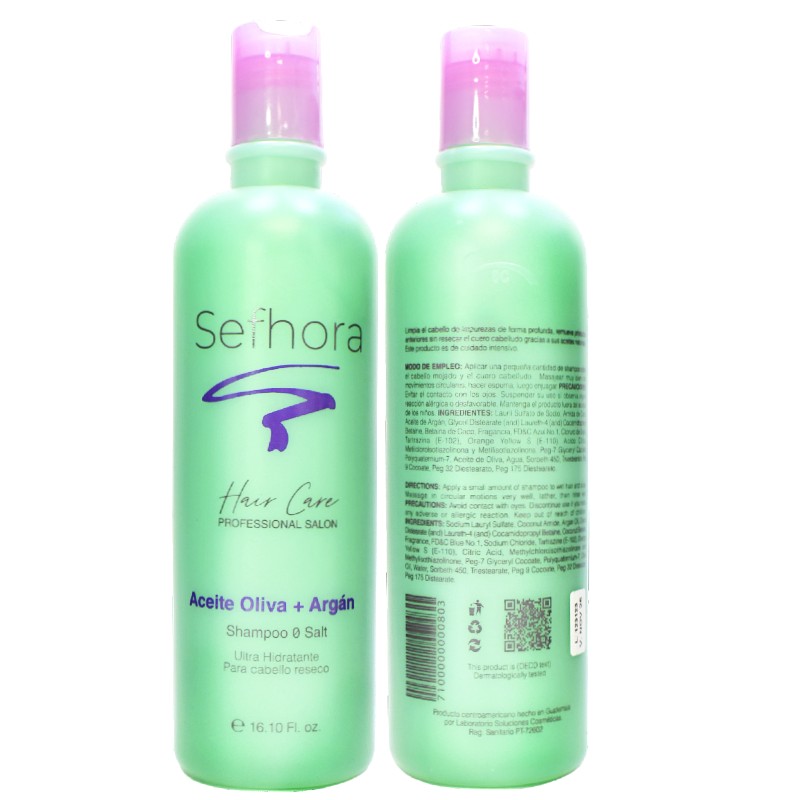 Shampoo Shephora, Therapy y Natural Shine Surtidos