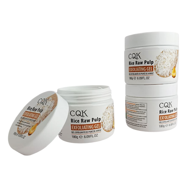 Crema exfoliante con extracto de arroz CQK